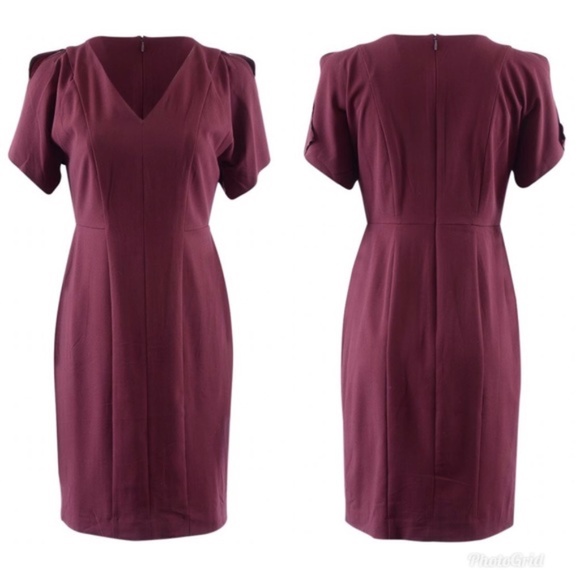 Ann Taylor Dresses & Skirts - Ann Taylor Split Sleeve Sheath Dress Size 14P